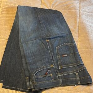 EUC Ariat FR M4 Low Rise Men's Boot Cut Relaxed Jeans 35x 34
